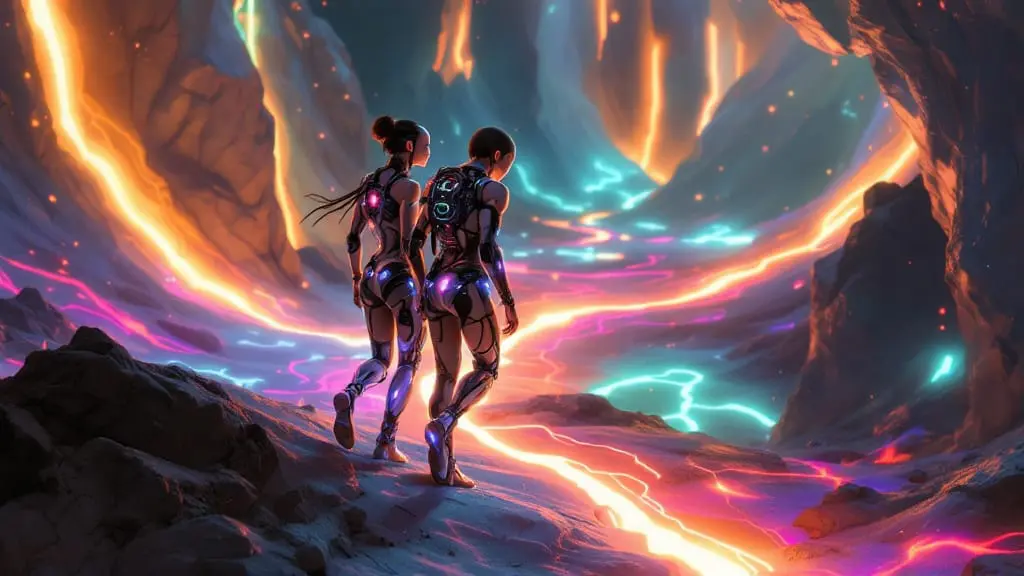 couple exploring a new environment symbolizing novelty strengthening emotional intimacy in relationships
